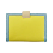 ILI New York RFID Leather Multi Color Passport ID Wallet w/Tab - Sorrento