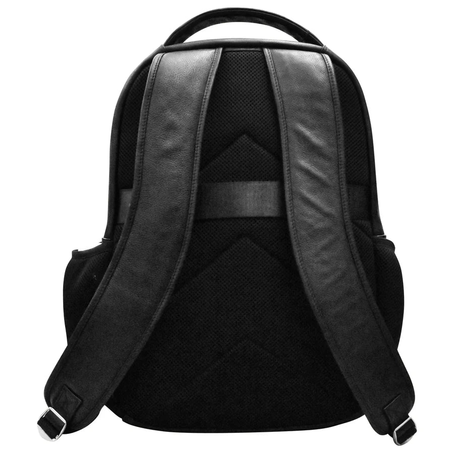 ILI New York Travel Leather Backpack - Black