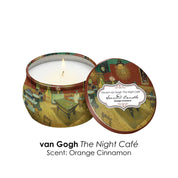 RainCaper Scented Candle Van Gogh Over the Rhone Scent Sandalwood