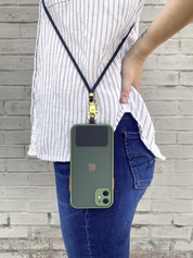 Tech Candy The Hookup Phone Lanyard -Rose Gold