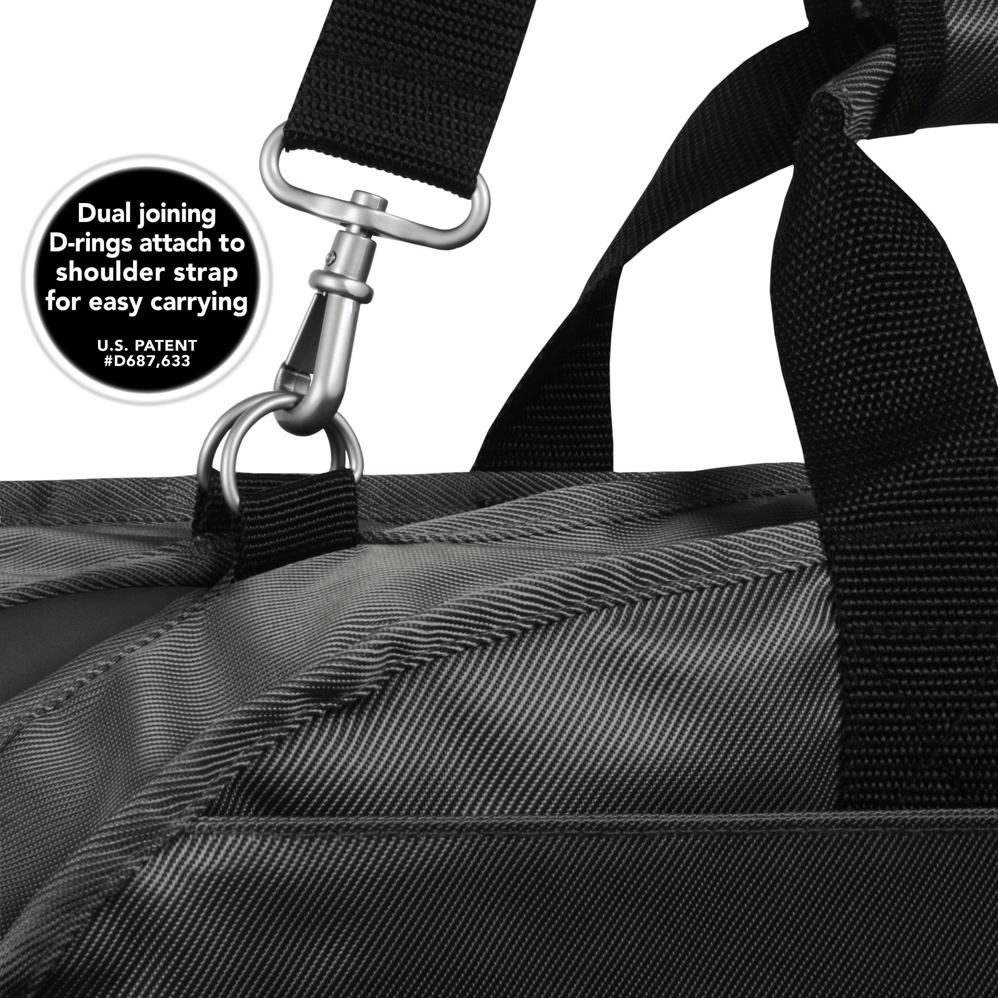 Wally Bags 42" Premium Travel Garment Bag w/Pockets - Grey