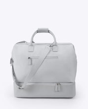 NOBL Travel Drop Bottom Weekender Bag - Silver
