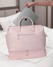 NOBL Travel Drop Bottom Weekender Bag - Blush