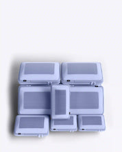 NOBL Travel Compressible 6 Piece Packing Cube Set - Lavender