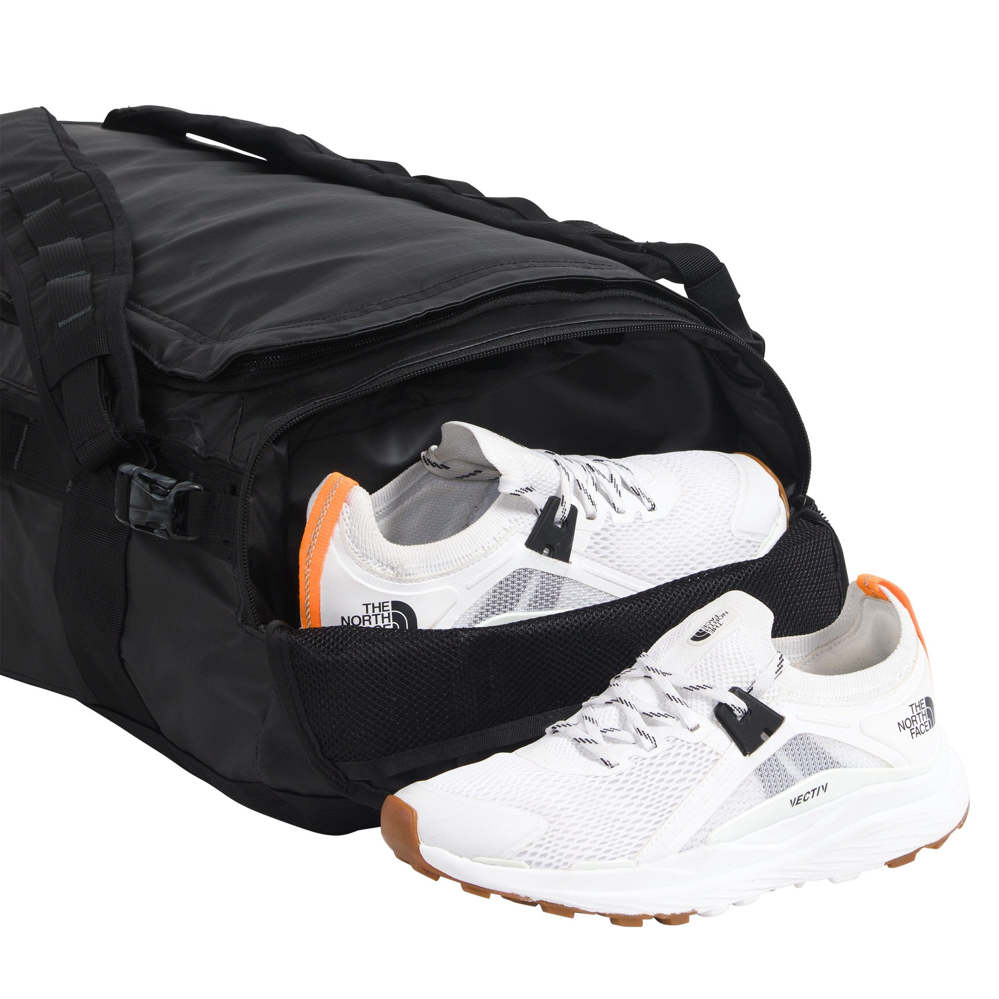 The Northface Base Camp Voyager Duffel—32L -TNF Black/Asphalt Grey