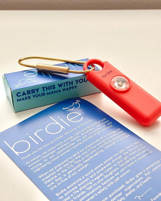 She's Birdie 3.0 Rechargeable Personal Safety Alarm - Aqua