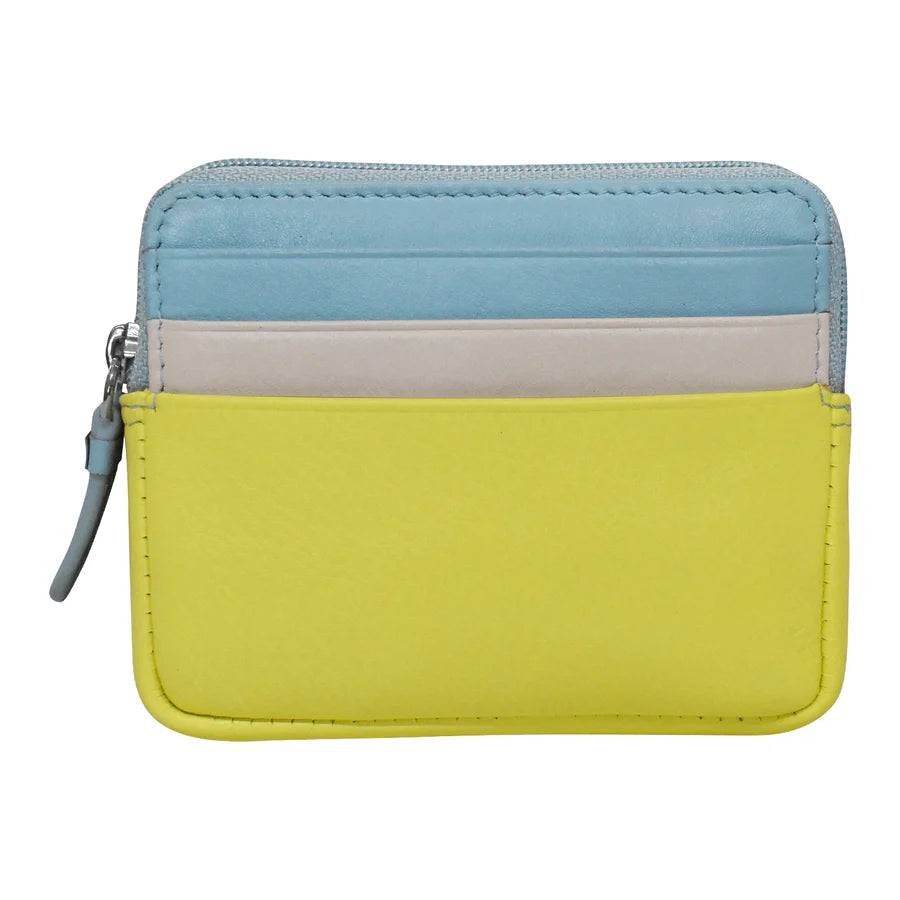 ILI New York Zip Card Case - Sorrento
