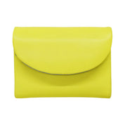 ILI New York Trifold Compact Wallet - Mellow Yellow/Chambray