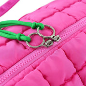Mimi Quilted Puffer Weekender/Duffel Bag: Navy