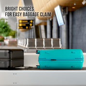 Feelway Luggage 20" Expandable Carry On - Sky Blue