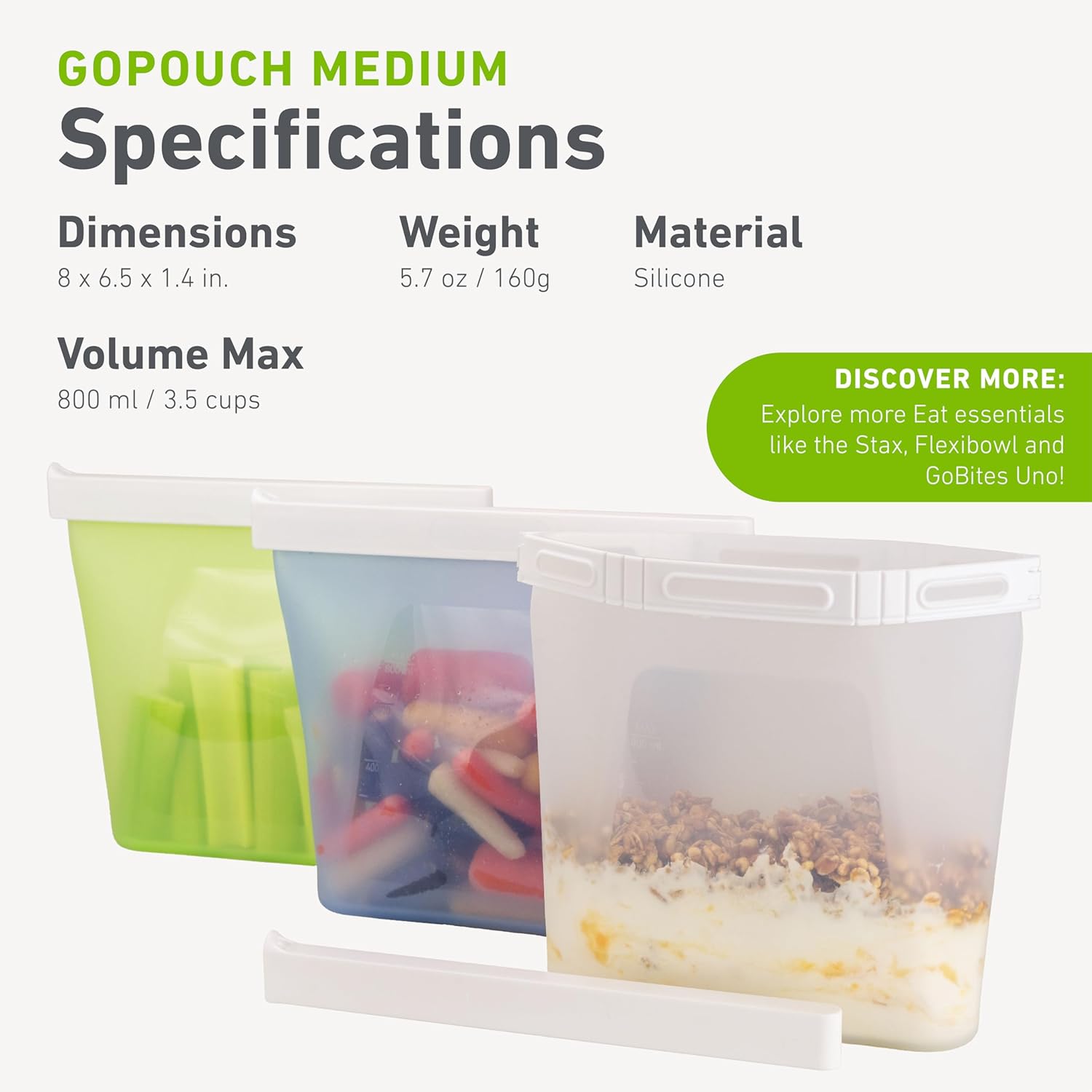 Humangear GoPouch Medium - Green