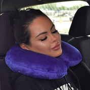 Wolf Essentials Neck Pillow -  Purple