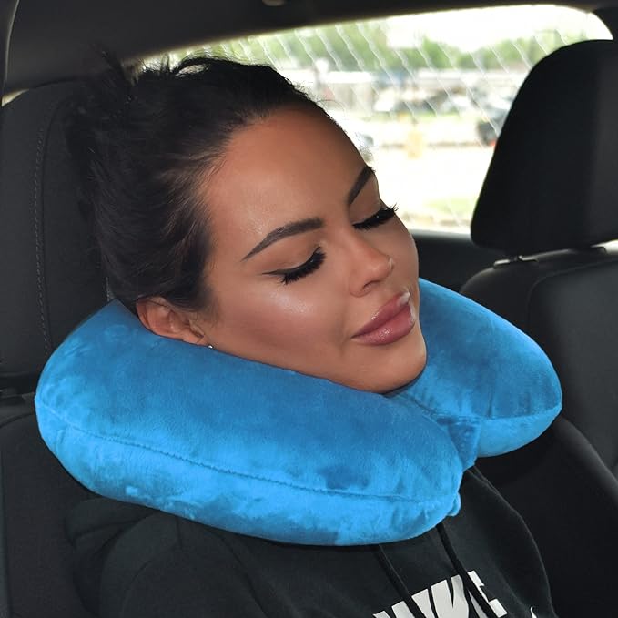 Wolf Essentials Neck Pillow - Turquoise