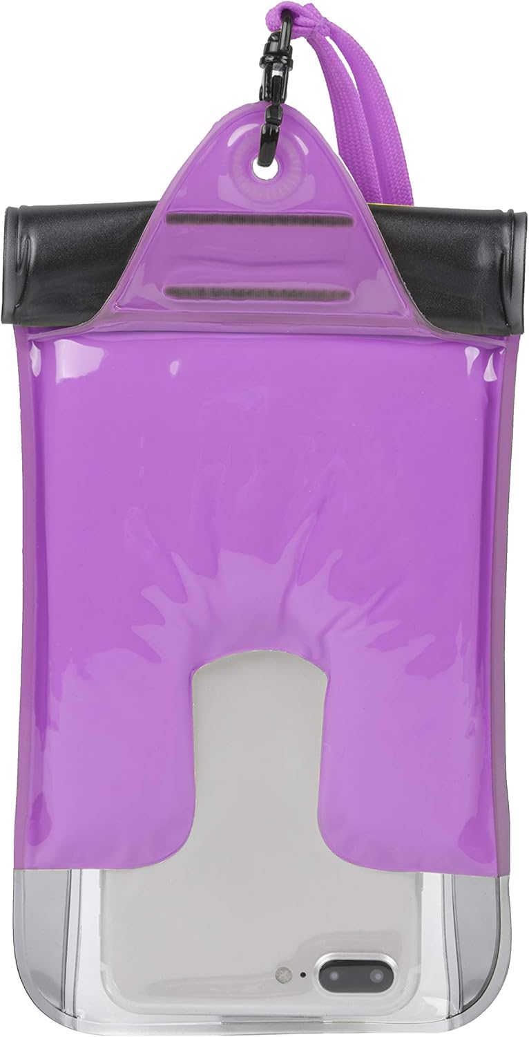 Travelon Waterproof Smart Phone Pouch - Purple