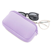 MYTAGALONGS The Double Eye Glass Case - Orchid