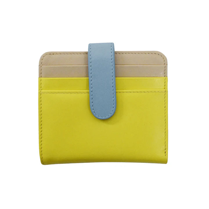 ILI New York Leather Bi-Fold Credit Card Wallet -  Sorrento