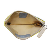 ILI New York RFID Leather Zip Card Holder - Sorrento