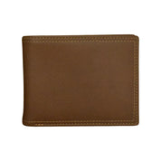 ILI New York RFID  Men's Wallet  Multi Color Bifold - Toffee Multi