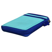 ILI New York Vertical Zip Card Wallet - Mykonos