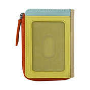 ILI New York Vertical Zip Card Wallet - Sorrento