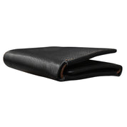 ILI New York Leather Tri-Fold - Black/Toffee