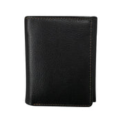ILI New York Leather Tri-Fold - Black/Toffee