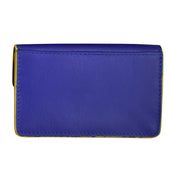 ILI New York Envelope Business Card Case - Cobalt/Yellow