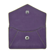 ILI New York Envelope Business Card Case - Purple/Pear