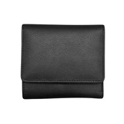 ILI New York RFID Leather Trifold Wallet - Black