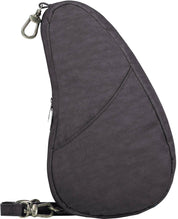 AmeriBag 10" Distressed Nylon Baglett: Graphite