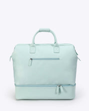 NOBL Travel Drop Bottom Weekender Bag - Powder Blue