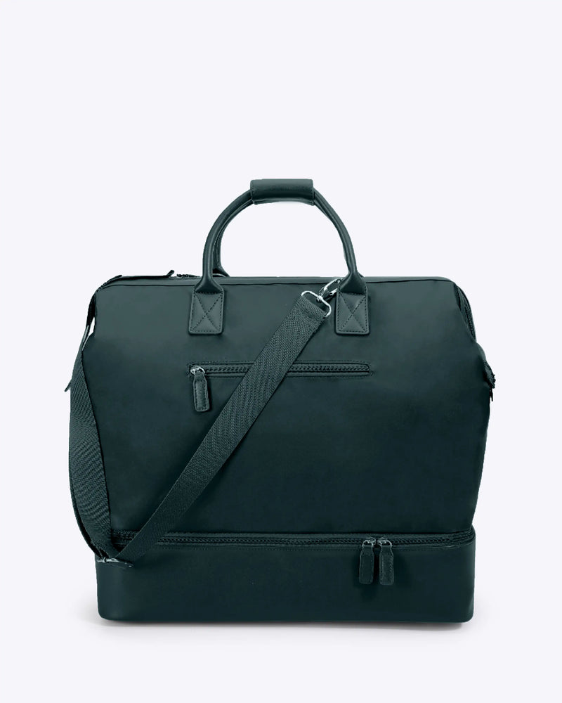 NOBL Travel Drop Bottom Weekender Bag - Forest Green
