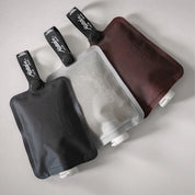 Matador FlatPak Toiletry Bottles 3 Pack - Charcoal/Garnet/White
