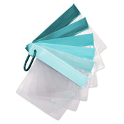 MYTAGALONGS Jewelry Pouches Set of 6 - Teal Gradient