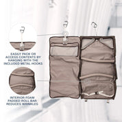 Travelpro Platinum Elite Tri-Fold Carry On Garment Bag - Rich Espresso
