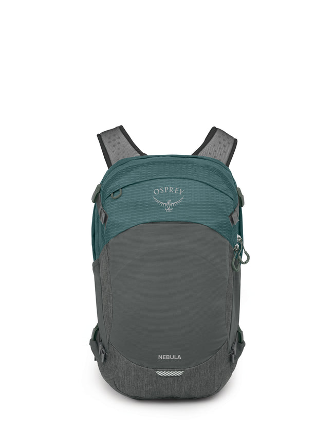 Osprey Nebula Laptop Backpack- Cascade Blue Coal Grey Heather