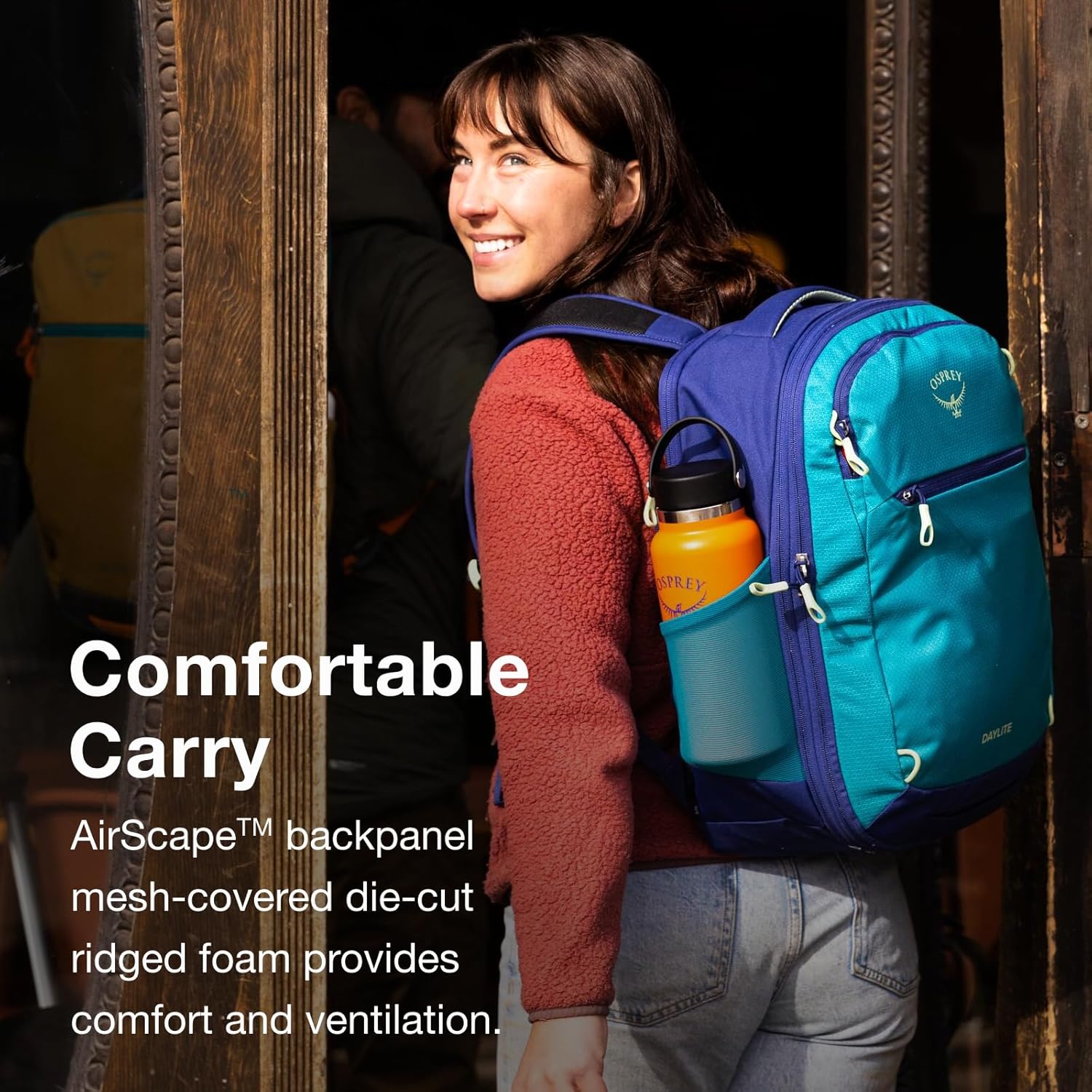 Osprey Daylite Travel Set – Travel Backpack 26+6L + Hanging Toiletry Kit – Nightshift Blue