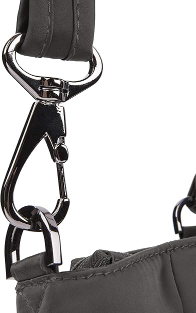 Travelon Parkview Anti-Theft Satchel Crossbody Bag -  Pearl Gray