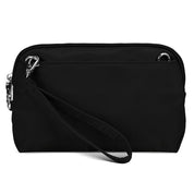 Travelon Anti-Theft Convertible Crossbody Clutch - Onyx, Back view