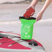 Calla Products NUPOUCH Waterproof Bag Kayak/Canoe/Pool/Beach: 10L - Light Blue