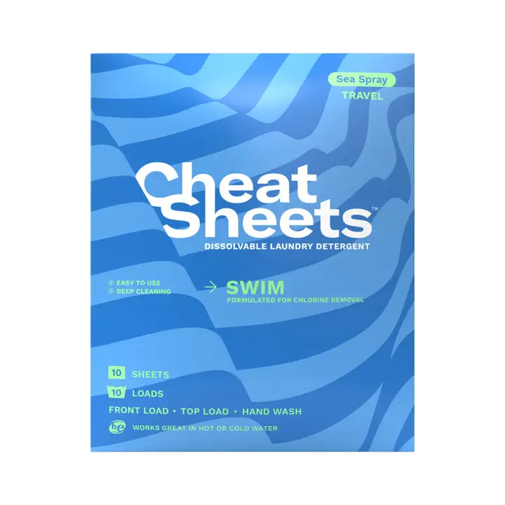 Cheat Sheets Eco-Friendly Laundry Detergent Sheets