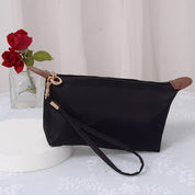 MiMi Wristlet Cosmetic Bag: Black