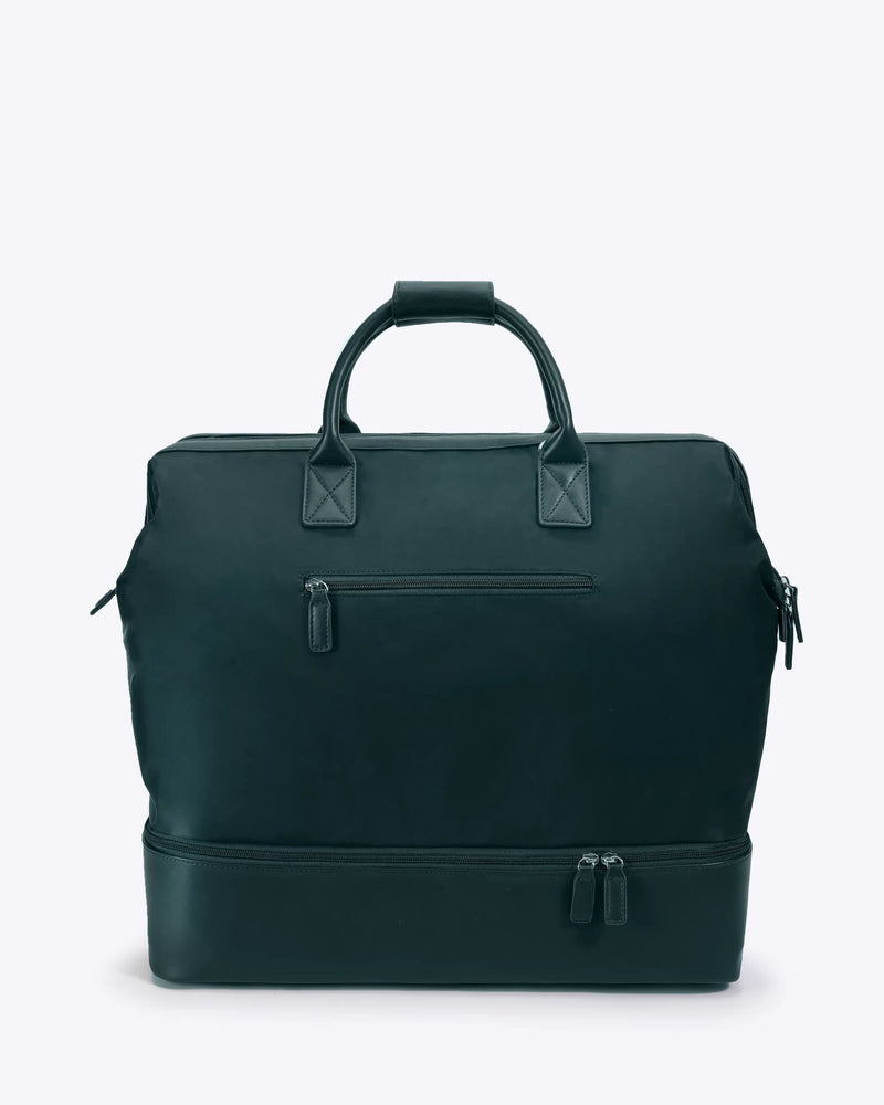 NOBL Travel Drop Bottom Weekender Bag - Forest Green