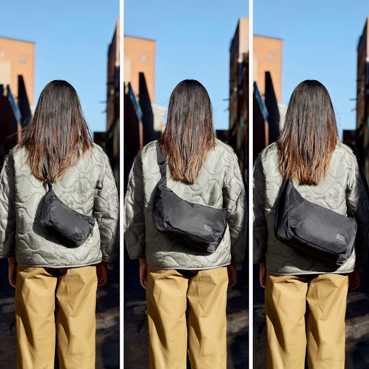 Bellroy Laneway Crescent Bag 7L - Fawn