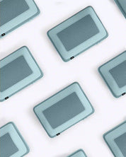 NOBL Travel Compressible 6 Piece Packing Cube Set - Powder Blue