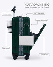 NOBL Travel Carry-On: All-in-One - Forest Green