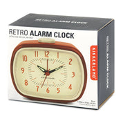 Kikkerland Retro Alarm Clock - Red