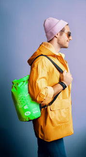 Calla Products NUPOUCH Waterproof Bag Kayak/Canoe/Pool/Beach: 10L - Orange