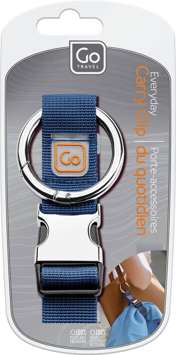 Go Travel Everyday Carry Clip - Blue