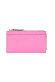 Patent Of Heart Kate Slim Card Case Fuchsia